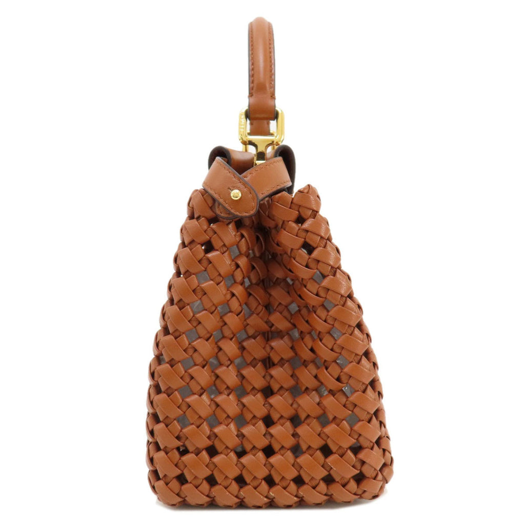 FENDI Peekaboo Handbag Calf Women's