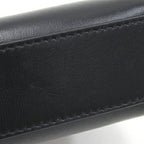 FENDI Micro Peekaboo 8M0355 Black Multicolor Leather Shoulder Flower Ladies