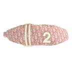 Christian Dior Bag Women's Waist Trotter Nylon Pink White