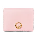 Fendi Bifold Wallet 8M0387 A18B F0NVJ Soft Leather Peonia