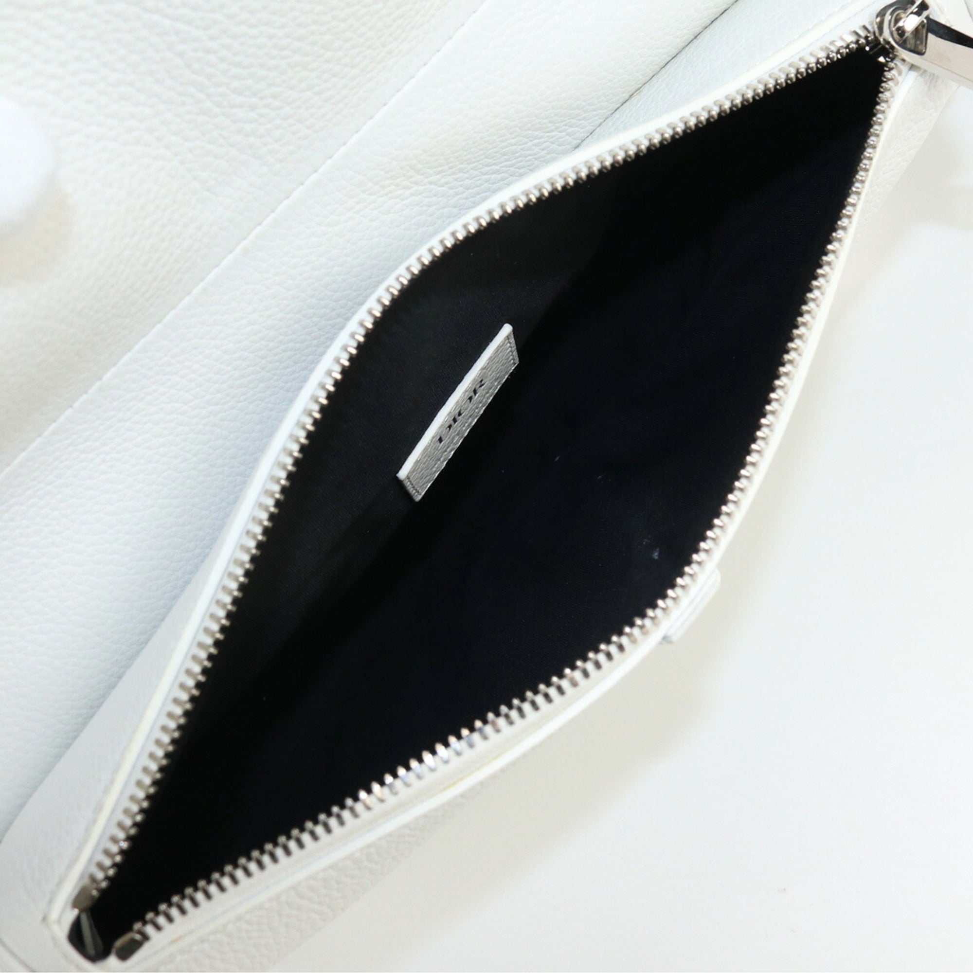 CHRISTIAN DIOR Saddle Bag ADPO093 Body Leather Unisex