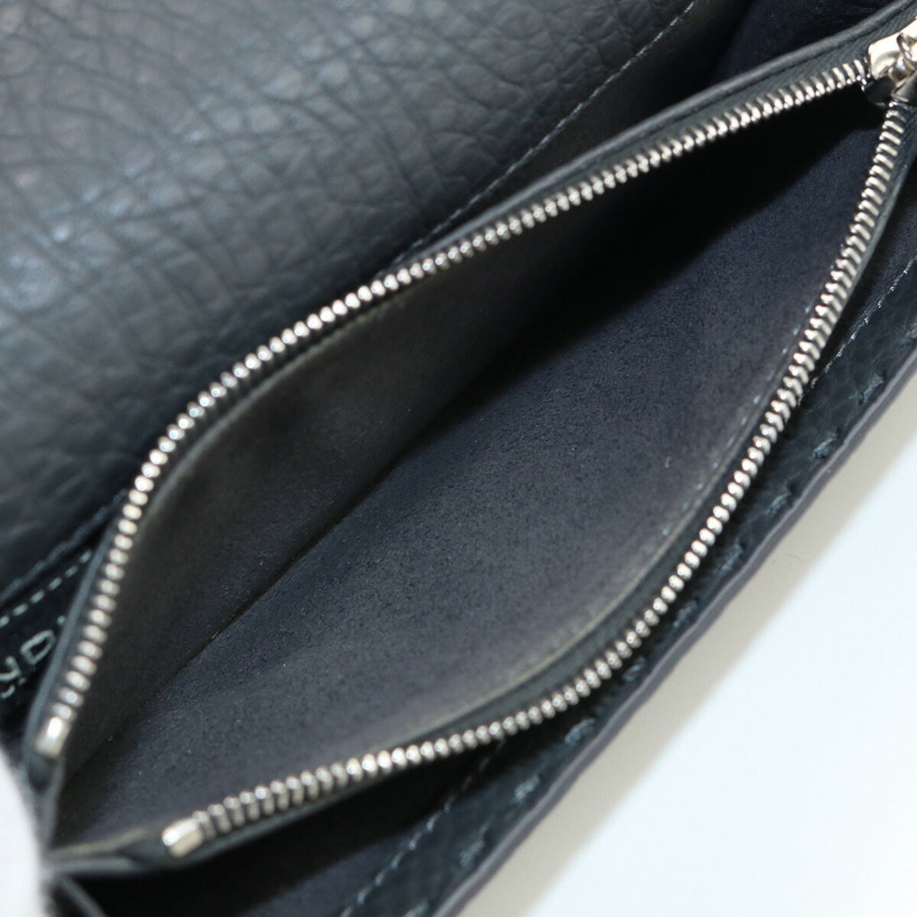 FENDI Selleria Peekaboo 8M0308 SFR Long Wallet Fold Leather Women's