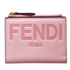 FENDI bifold wallet 8M0447 pink leather ladies