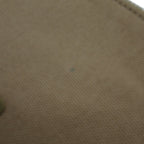 Fendi clutch bag beige black canvas leather 7N0111-AFBD