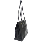 FENDI bag Lady's tote shoulder leather black