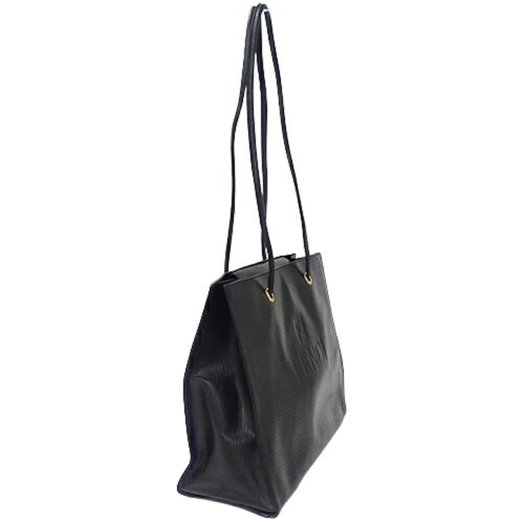 FENDI bag Lady's tote shoulder leather black
