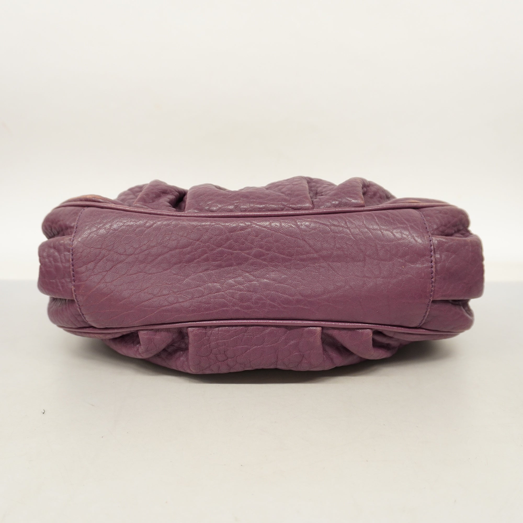 FENDIAuth  Tote Bag Women's Leather Tote Bag Purple