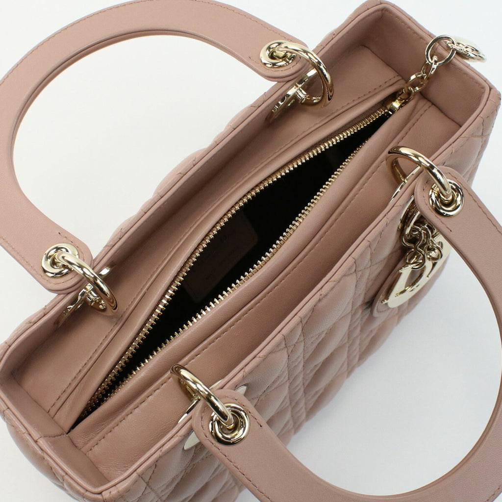 CHRISTIAN DIOR Handbag Lady CAL44550.M50P Leather Ladies