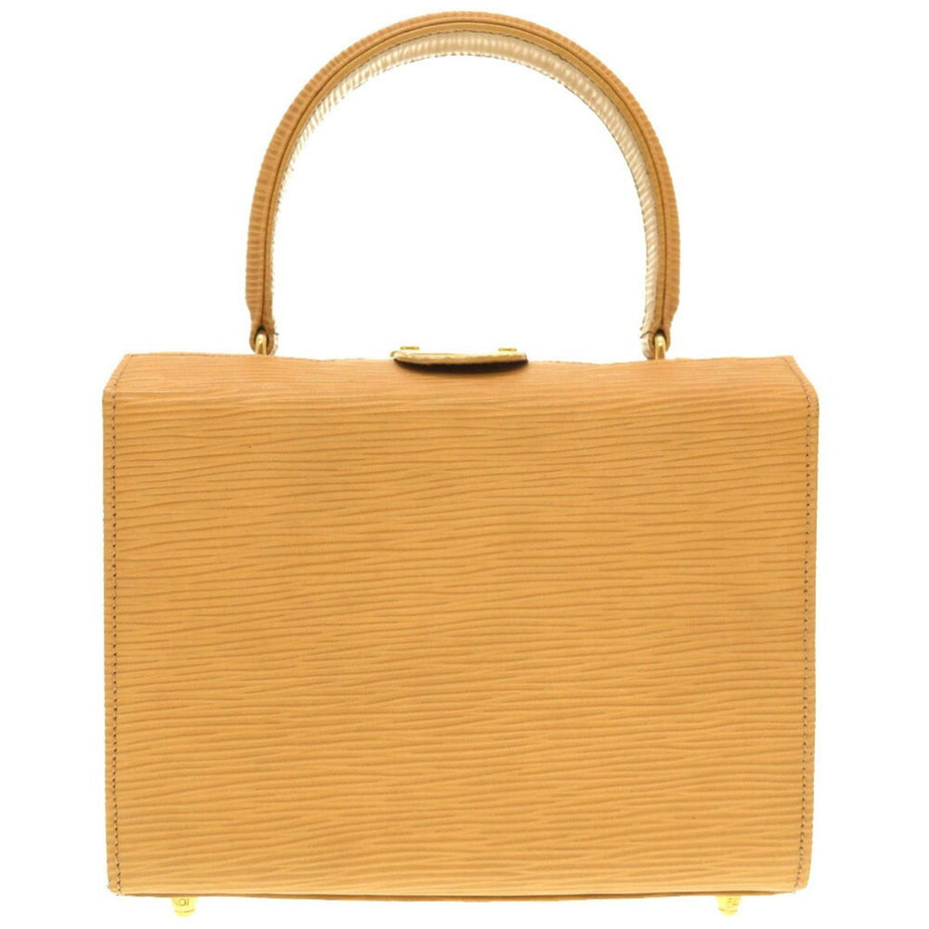 FENDI leather beige handbag vanity bag