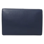 CHRISTIAN DIOR Bag Women's Jadior Shoulder Leather Chain Navy