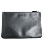FENDI Leather Monster Clutch Bag 7N0078-SQP Black