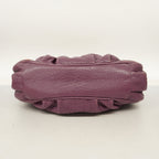 FENDI  Tote Bag Women's Leather Tote Bag Purple