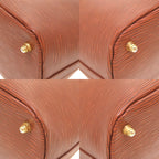 FENDI Leather Brown Hardware Handbag