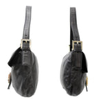 FENDI mamma bucket handbag leather black