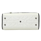 CHRISTIAN DIOR Bag Ladies Handbag Shoulder 2way Vibe Small Leather Black White Houndstooth Bicolor