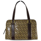 FENDI Bag Ladies Handbag Zucchino Brown
