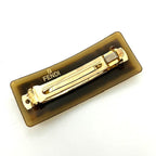 FENDI Valletta Hairpin Plastic Brown Hair Accessories