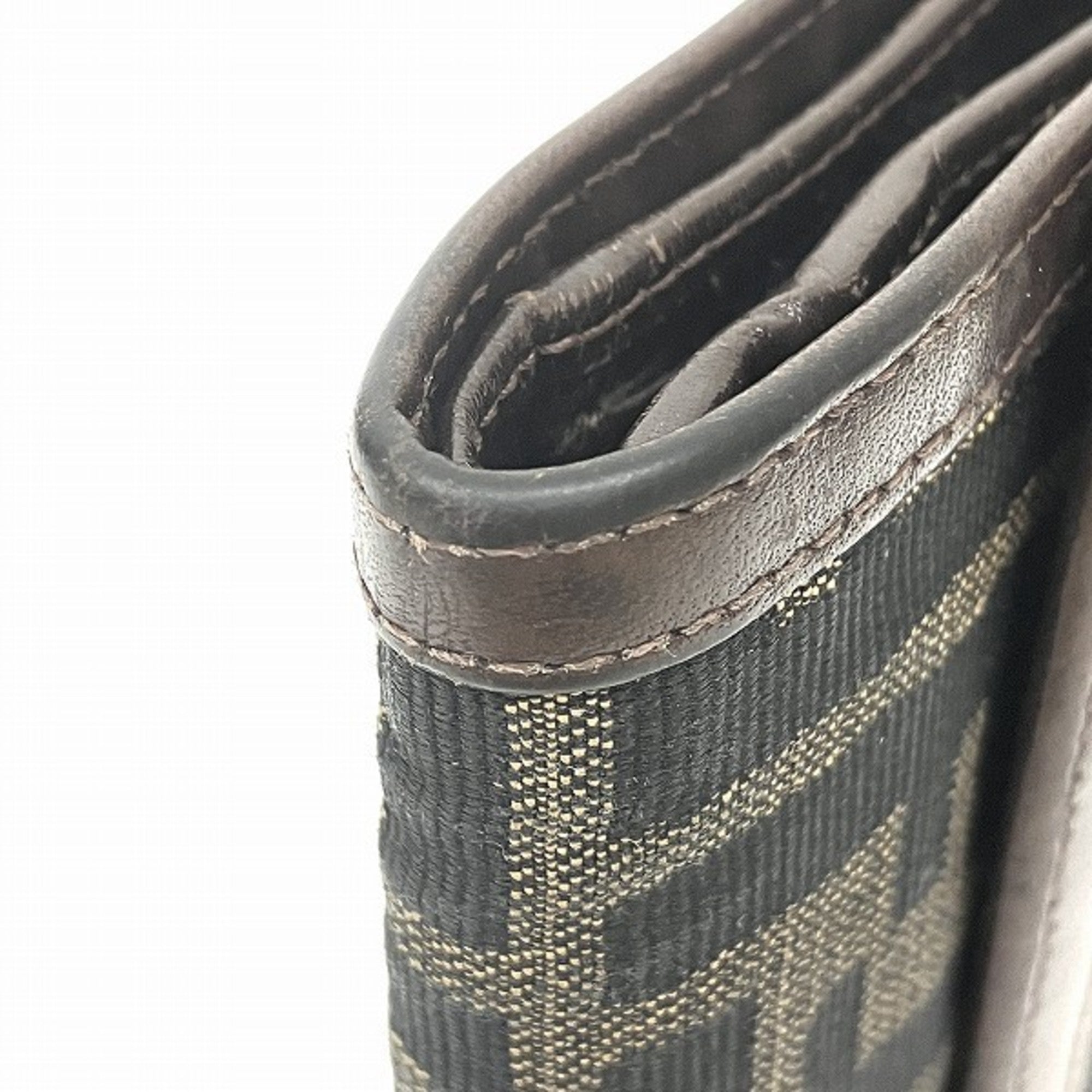 FENDI Zucca pattern 30858 wallet tri-fold men's