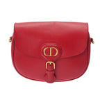 CHRISTIAN DIOR Bobby Medium Pink Women's Leather Shoulder Bag