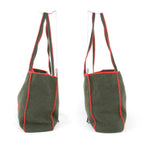 FENDI Tote Bag Felt Khaki Ladies