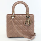 CHRISTIAN DIOR Handbag Lady CAL44550.M50P Leather Ladies