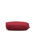 FENDI Zucchino handbag tote bag 8BH022 red canvas leather ladies