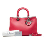 CHRISTIAN DIOR Dior Diorissimo Handbag Pink Leather Ladies