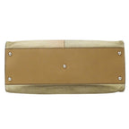 FENDI Bag Ladies Handbag Shoulder 2way Suede Enamel Peekaboo Large Beige 8BN210