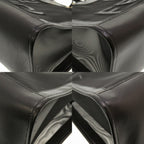 FENDI mesh leather black tote bag 0142