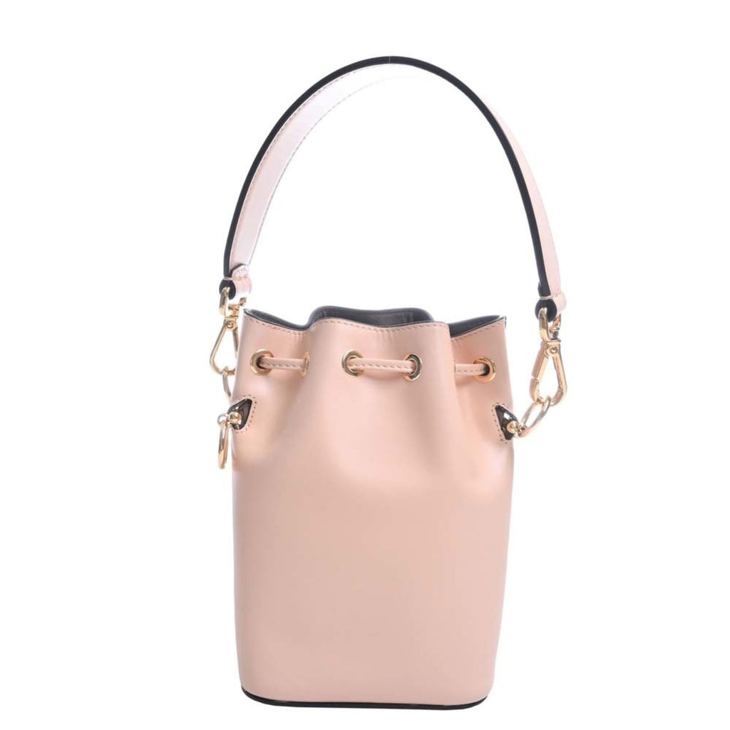 FENDI Leather Mon Tresor Handbag 8BS010 Pink Ladies