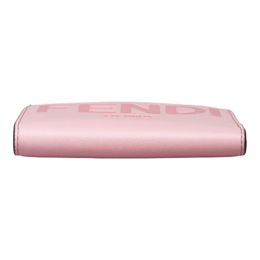 FENDI bifold wallet 8M0447 pink leather ladies