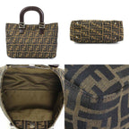 FENDI handbag Zucca canvas brown ladies