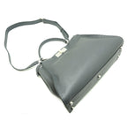 Fendi Peekaboo Medium 2Way Ladies Handbag 8BN290 Selleria Leather Gray