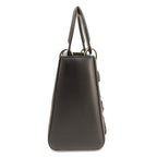 CHRISTIAN DIOR Lady Dragonfly Motif Handbag Calf Women's