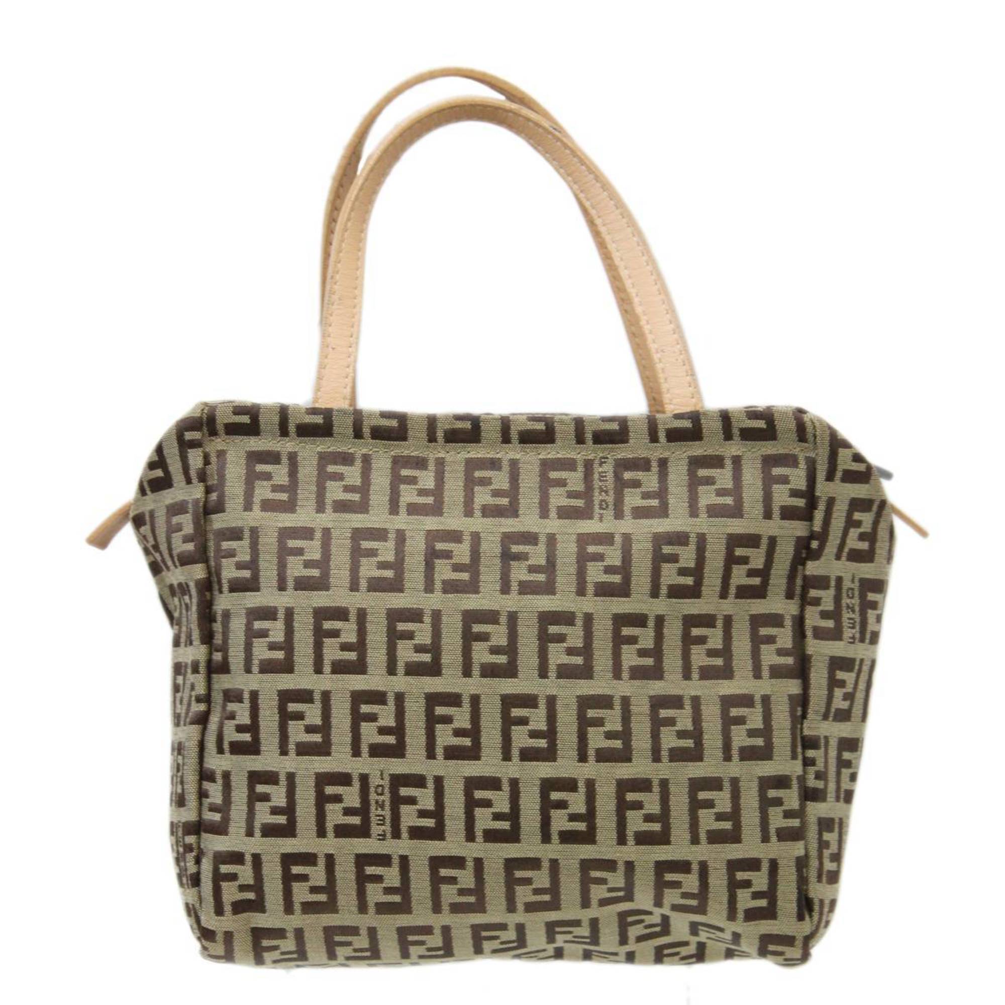FENDI Canvas Zucca Beige 2415 SN000-028