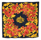 DIOR Floral Baroque Silk Scarf