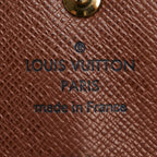 Louis Vuitton Monogram Portefeuille Sarah Long Wallet M60531 Brown PVC Leather