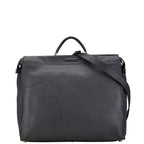Fendi Selleria Peekaboo Leather Shoulder Bag