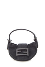 Fendi Grey Vintage Cotton Jersey Micro Handbag