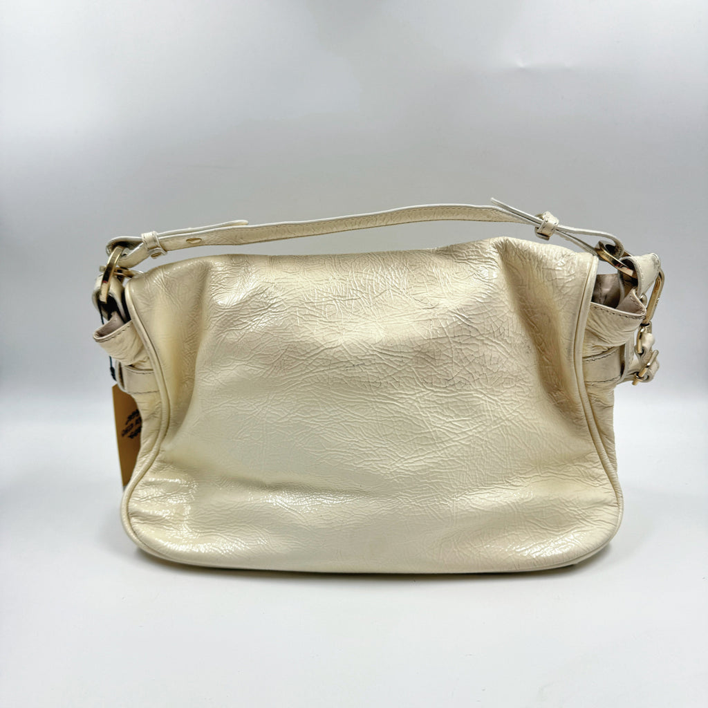 Fendi Baguette Patent Lather Shoulder Bag TWS