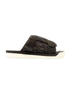 Oblique Jacquard Alpha Sandals Brown Dior