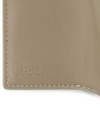 Fendi Baguette Micro Tri-fold Nappa Leather Half Wallet Light Blue