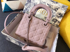 DIOR MINI LADY 17 BAG IN LIGHT PINK CALFSKIN