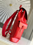 Louis Vuitton x SUPREME CHRISTOPHER SMALL BACKPACK 47 IN RED EPI CALFSKIN