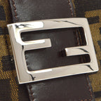 FENDI Zucca Mini Hand Bag Brown 39762