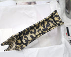 DIOR mini book tote 23cm leopard embroidery canvas