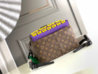Louis Vuitton DISCOVERY BACKPACK 40 IN BROWN MONOGRAM CANVAS RUBBER LOGO