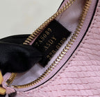 FENDI FENDIGRAPHY MINI 16 BAG IN LIGHT PINK CALFSKIN GOLD HARDWARE