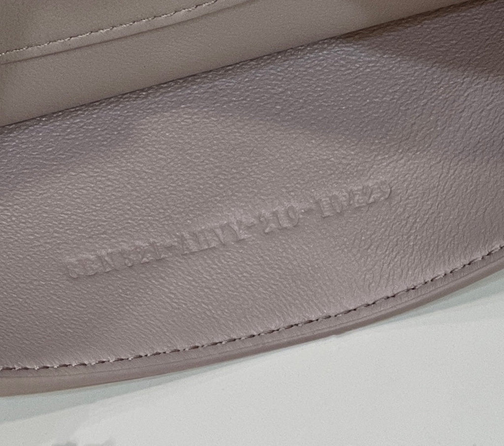 FENDI PEEKABOO ISEEU 34 IN WHITE PERFORATED CALFSKIN GOLD HARDWARE