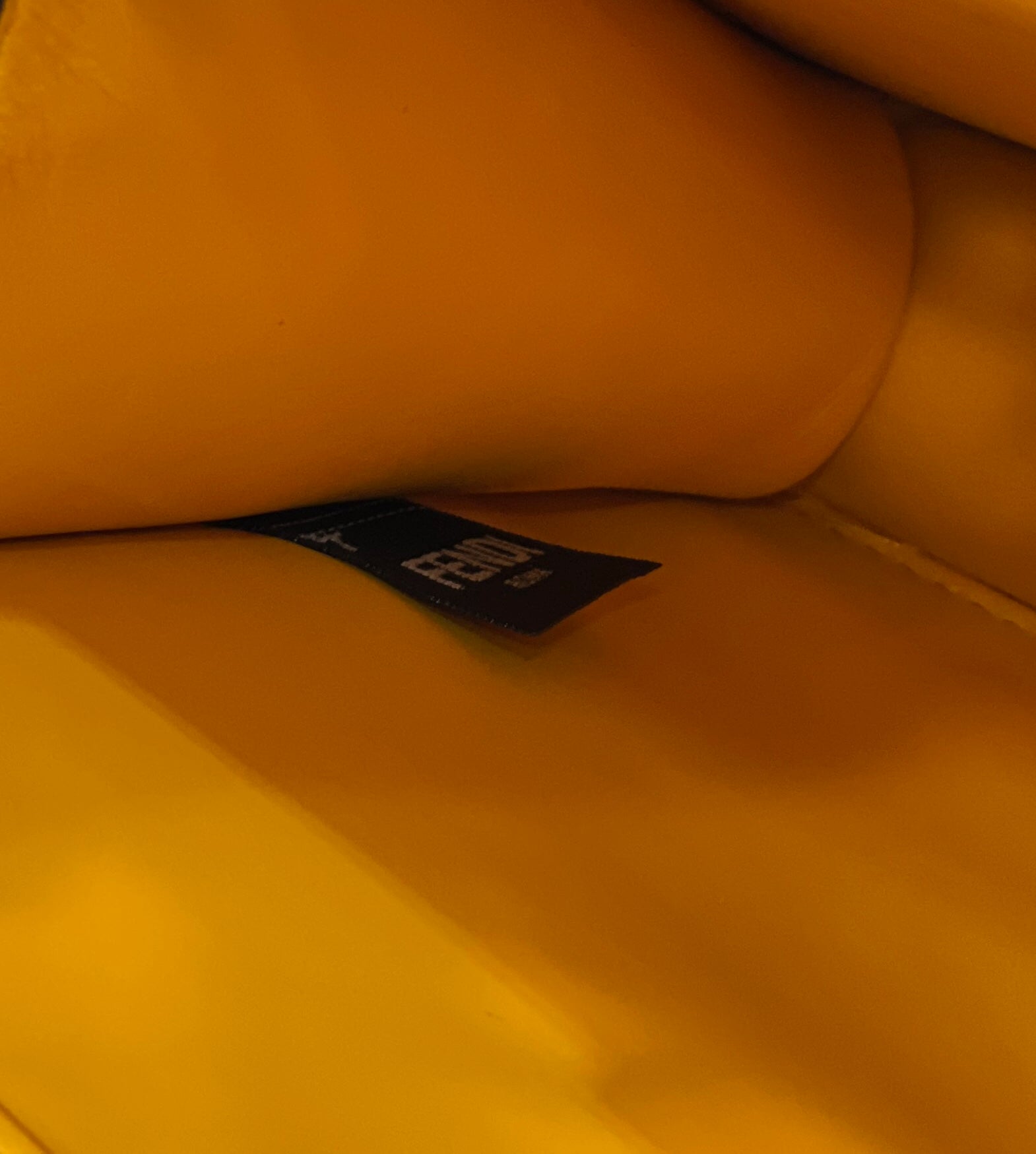 FENDI PEEKABOO ISEEU 33 IN ORANGE OMBRE SMOOTH CALFSKIN GOLD HARDWARE